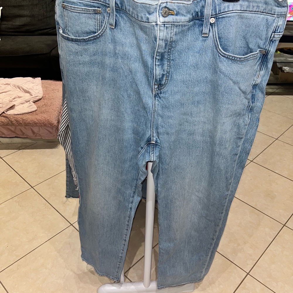 J. Crew Factory Light Blue Slim Boyfriend Jeans